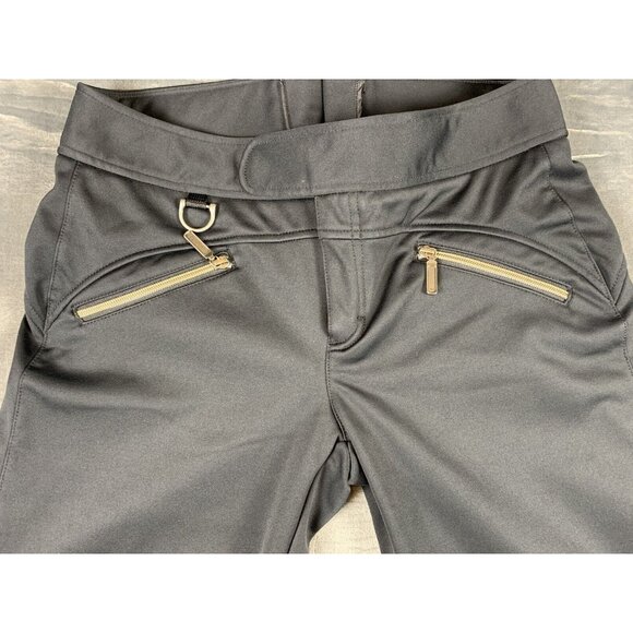 Athleta Women’s Size 10P Black Ski Snowboard Soft Shell Lined Pants - Picture 3 of 14